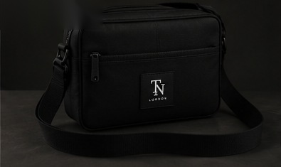 Cross-Body Bag — Black