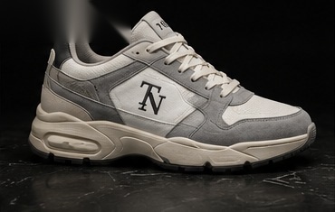 TN-1 Sneaker — Bone / Grey